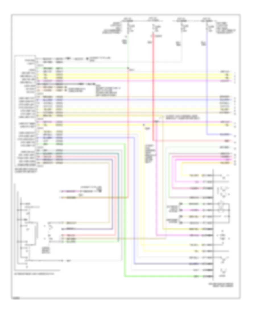 Memory Mirrors Wiring Diagram, Early Production (1 of 2) for Ford Cab  Chassis F350 Super Duty 2008