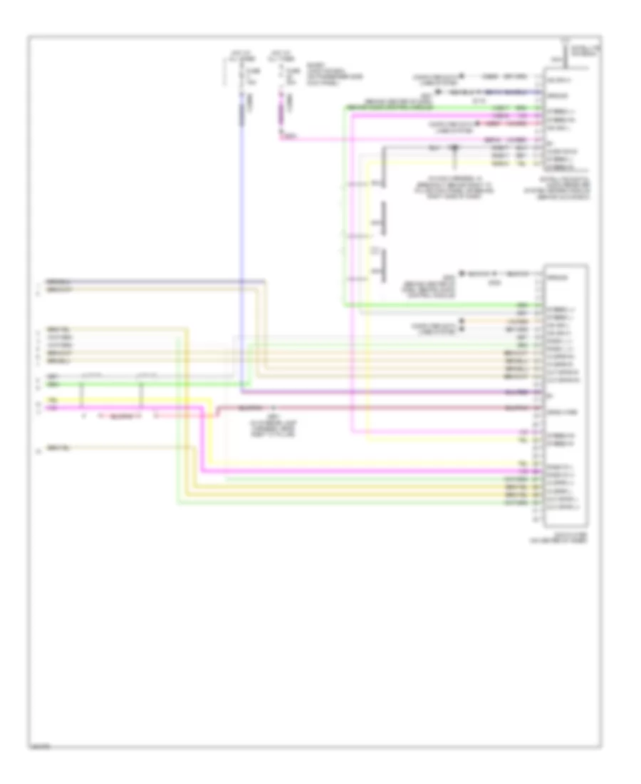Audiophile Sound Radio Wiring Diagram, with DVD (3 of 3) for Ford Cab  Chassis F350 Super Duty 2008