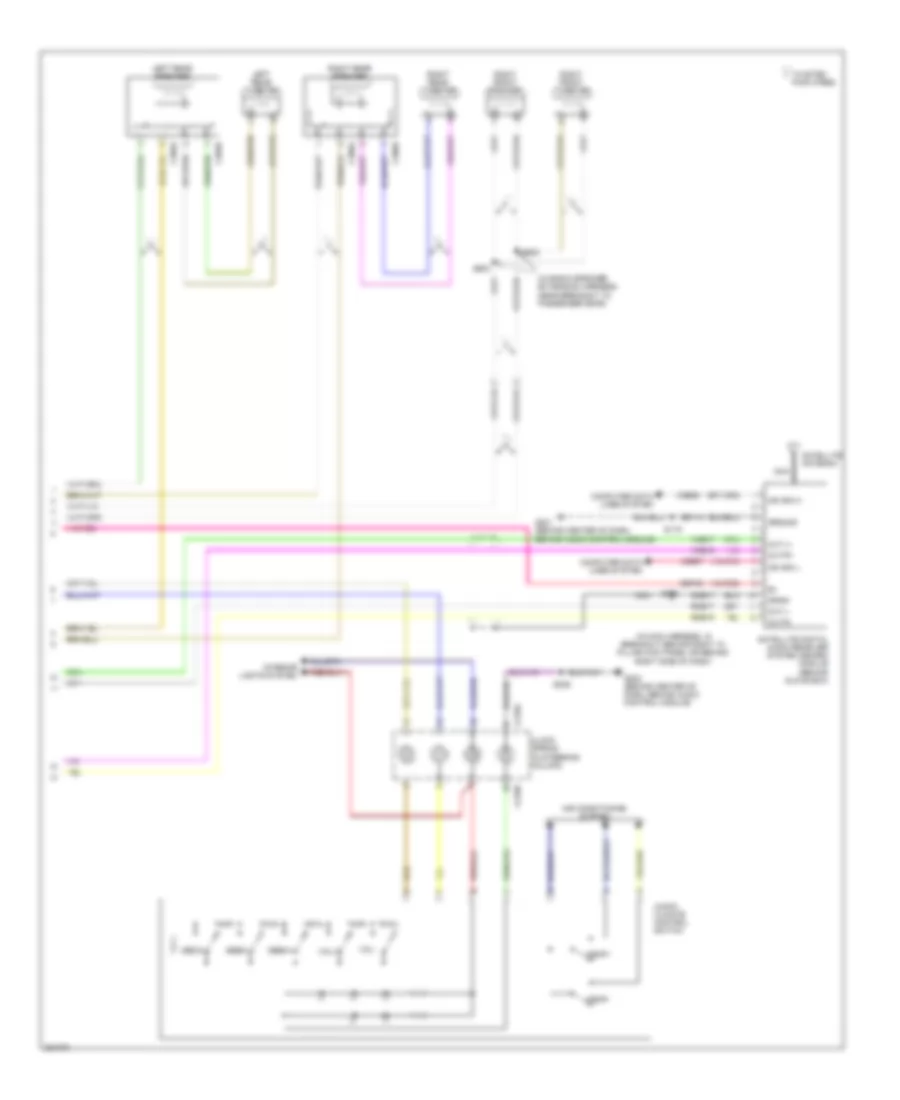 Audiophile Sound Radio Wiring Diagram, without DVD (2 of 2) for Ford Cab  Chassis F350 Super Duty 2008