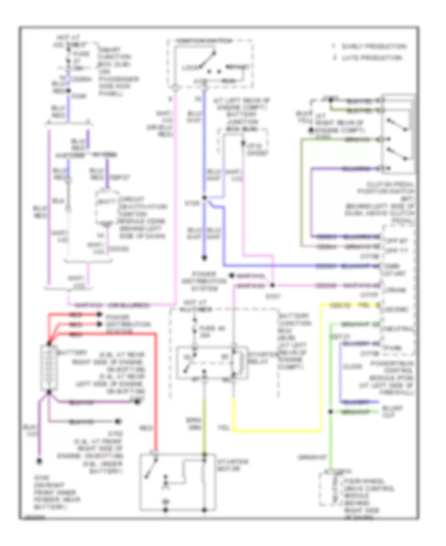 5.4L, Starting Wiring Diagram for Ford Cab  Chassis F350 Super Duty 2008