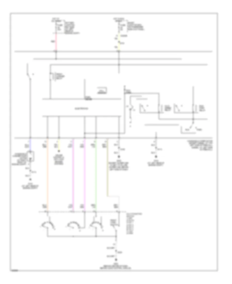 WiperWasher Wiring Diagram for Ford Cab  Chassis F350 Super Duty 2008