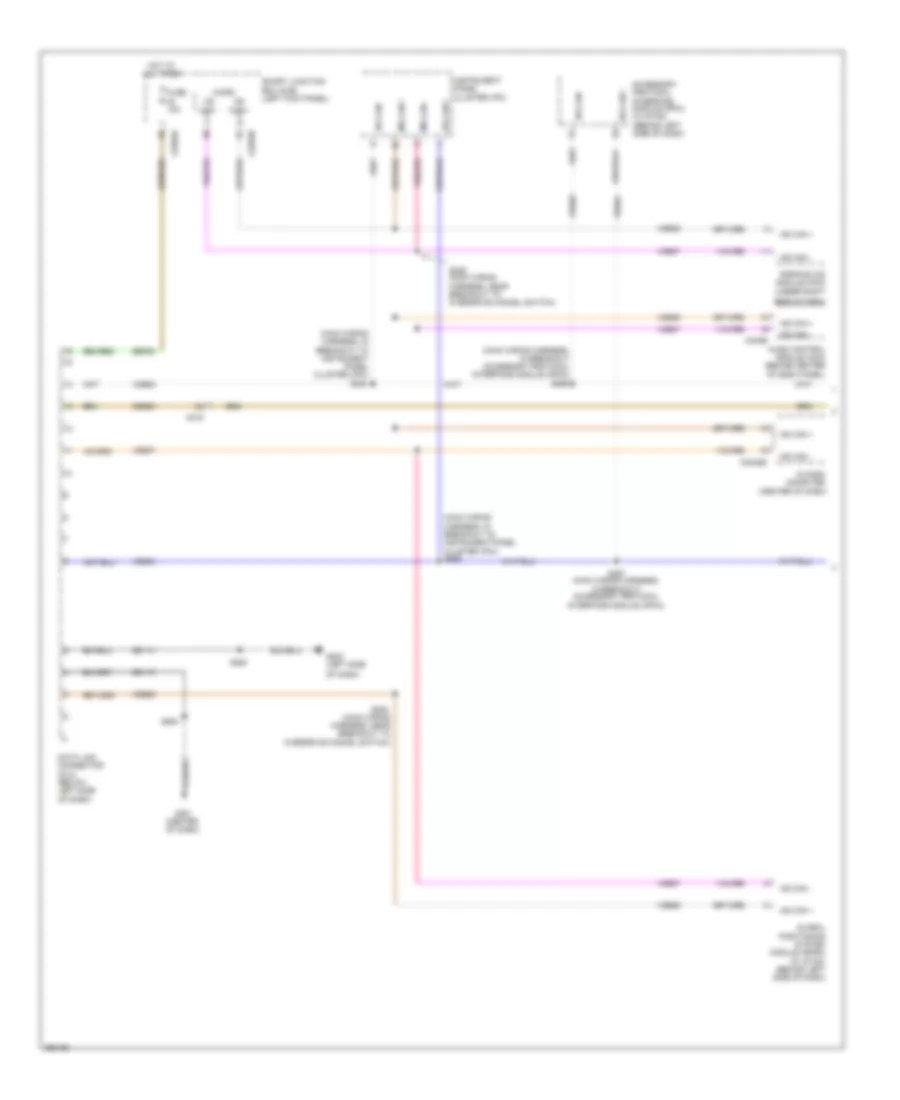 Computer Data Lines Wiring Diagram without Navigation 1 of 2 for Ford E 150 2013