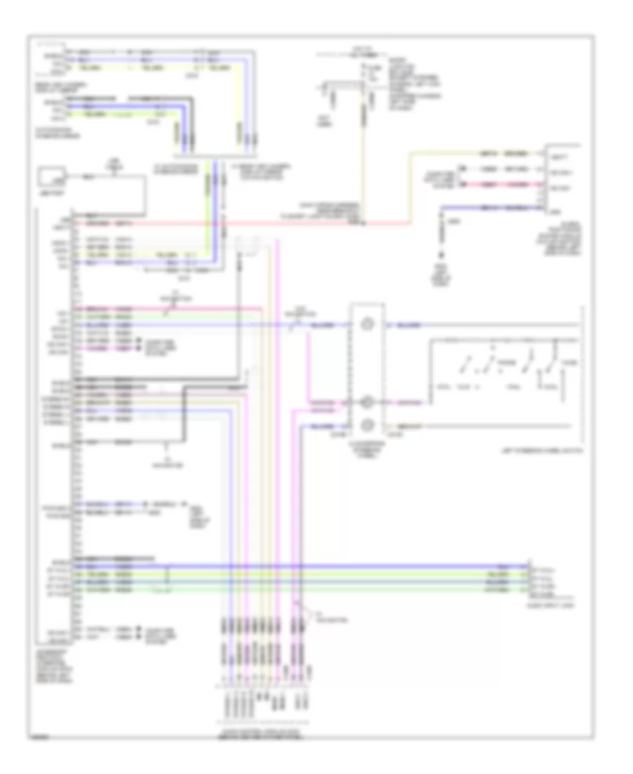 SYNC Radio Wiring Diagram for Ford E-150 2013