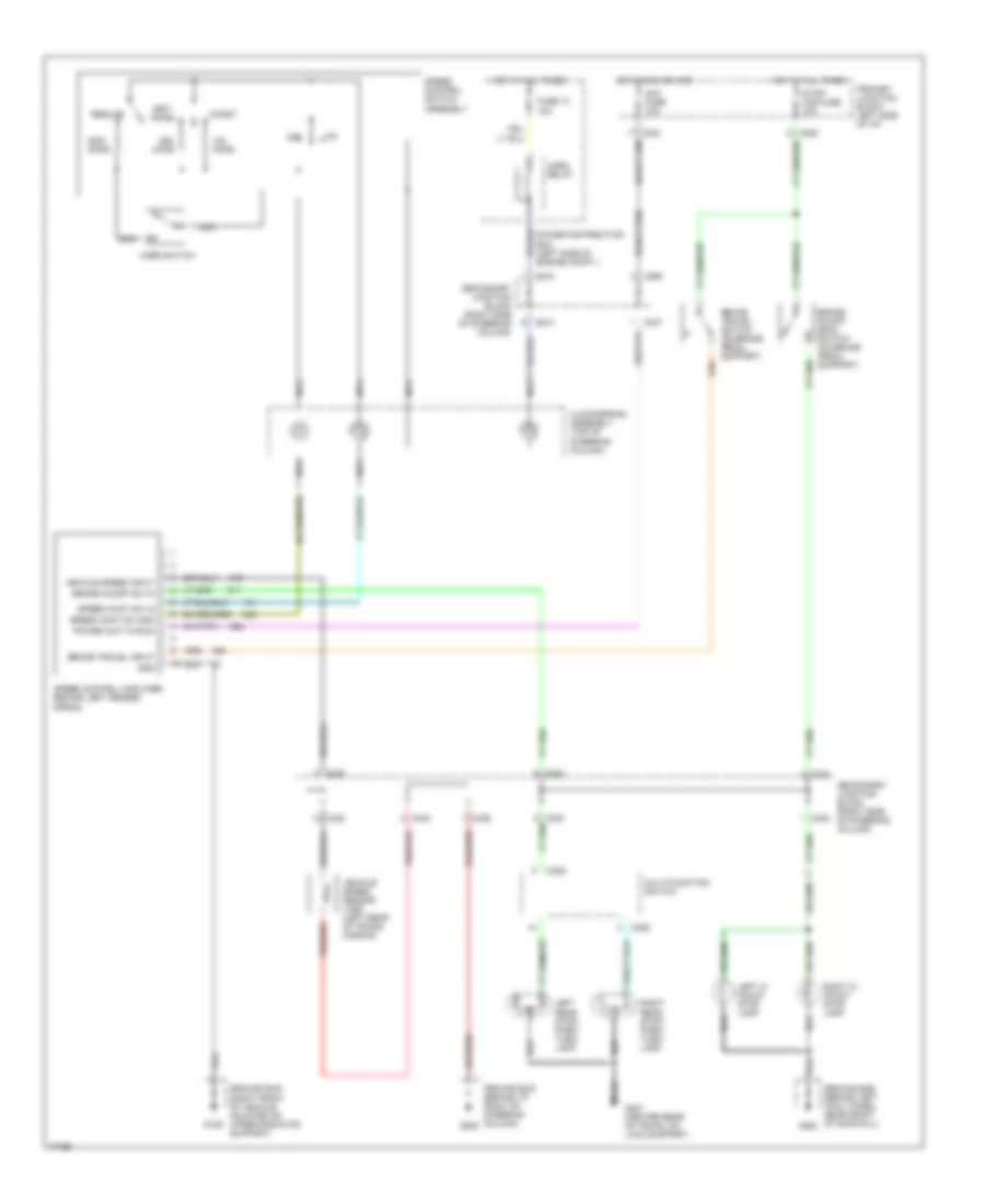 Cruise Control Wiring Diagram for Ford Thunderbird LX 1996