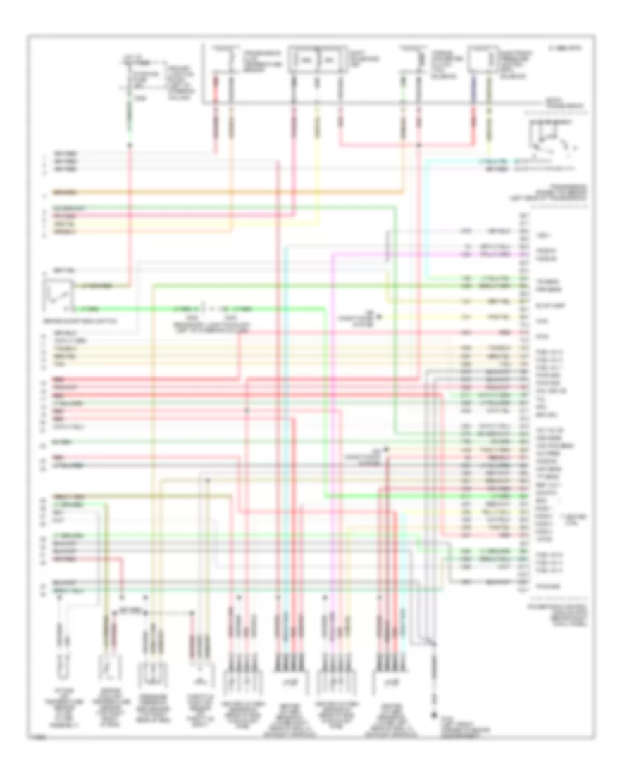 3 8L Engine Performance Wiring Diagrams 3 of 3 for Ford Thunderbird LX 1996
