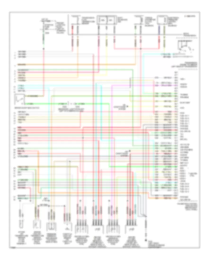 4 6L Engine Performance Wiring Diagrams 3 of 3 for Ford Thunderbird LX 1996