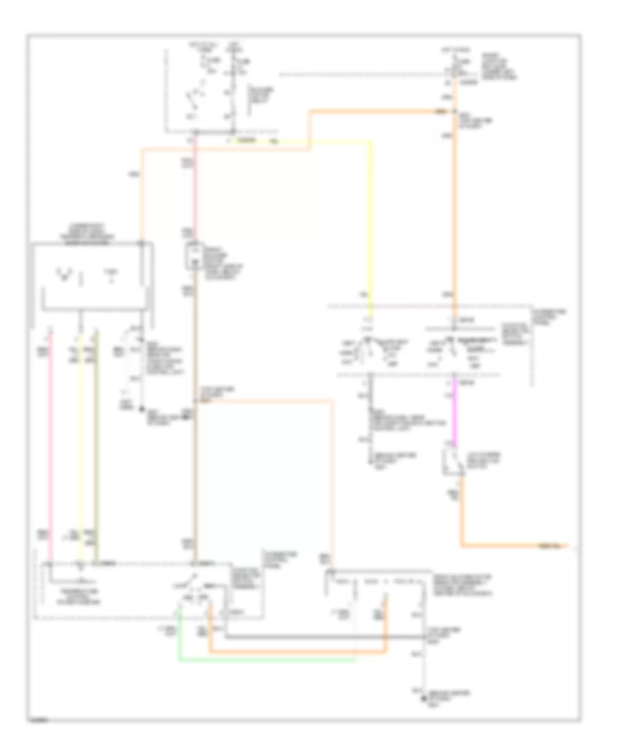 Manual A C Wiring Diagram 1 of 2 for Ford Taurus SEL 2005