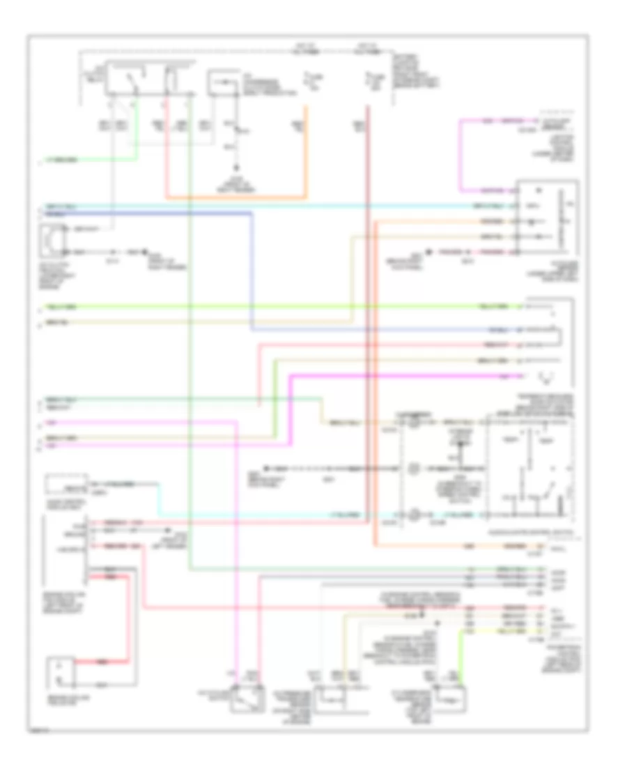 Automatic A C Wiring Diagram 2 of 2 for Ford Crown Victoria 2008