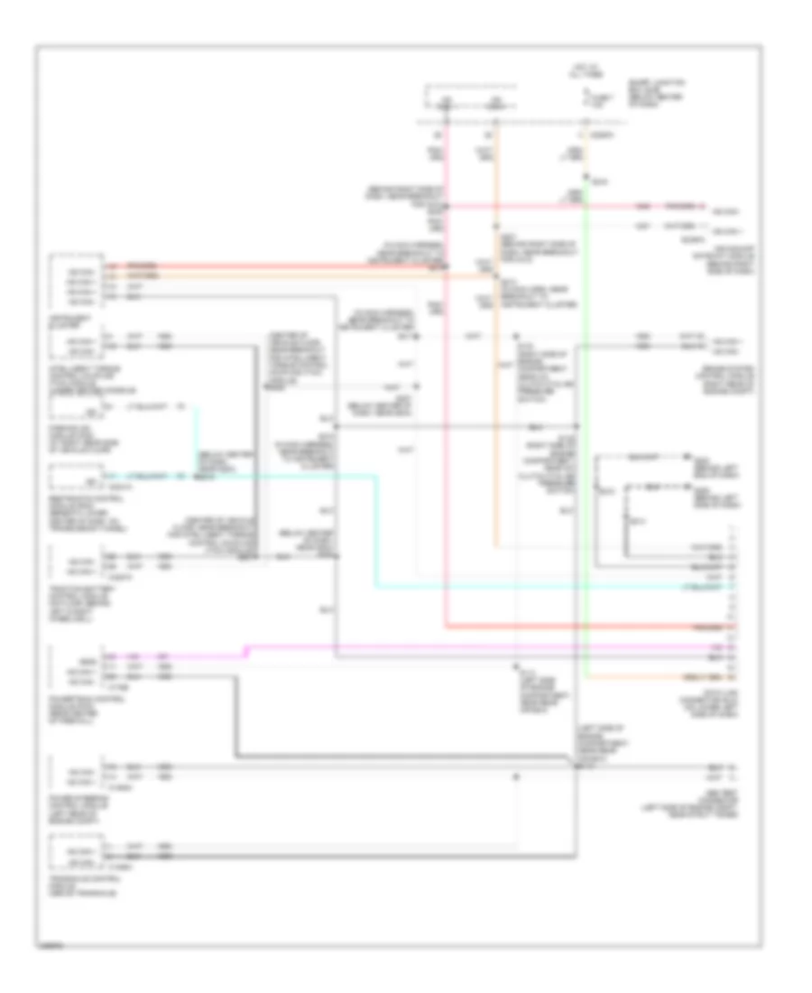 Computer Data Lines Wiring Diagram, Hybrid for Ford Escape 2006