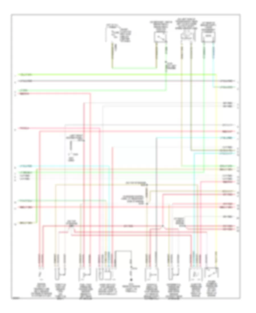 3.0L, Engine Performance Wiring Diagram (2 of 5) for Ford Escape 2006