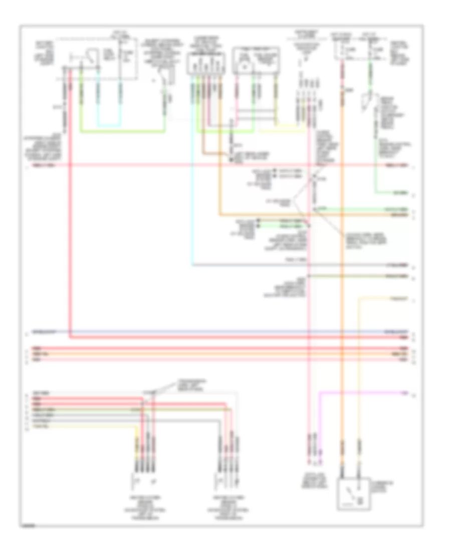 4.6L, Engine Performance Wiring Diagram (4 of 5) for Ford Econoline E150 2007