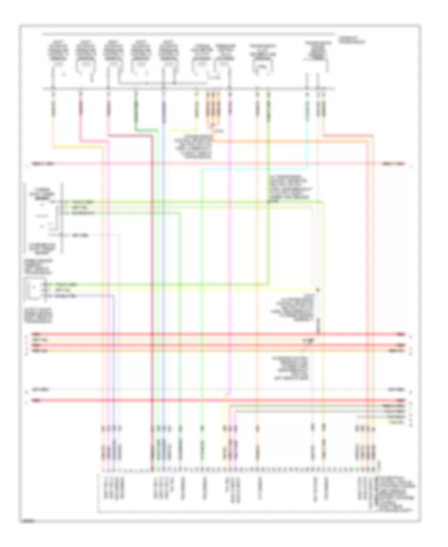 5.4L, Engine Performance Wiring Diagram, with Torqshift (3 of 5) for Ford Econoline E150 2007