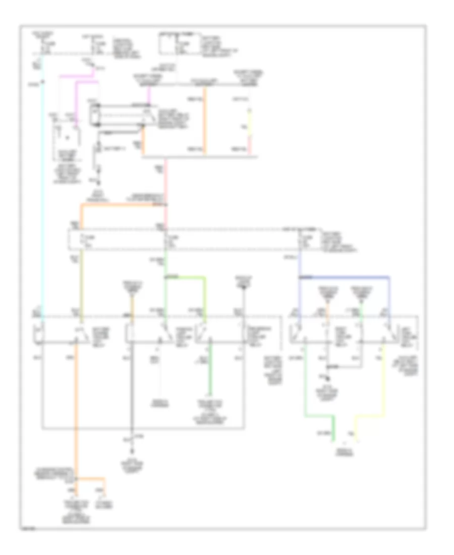Exterior Lamps Wiring Diagram, with Stripped Chassis (2 of 2) for Ford Econoline E150 2007