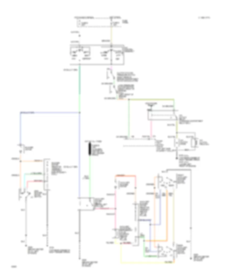 A C Wiring Diagram for Ford Aerostar 1995