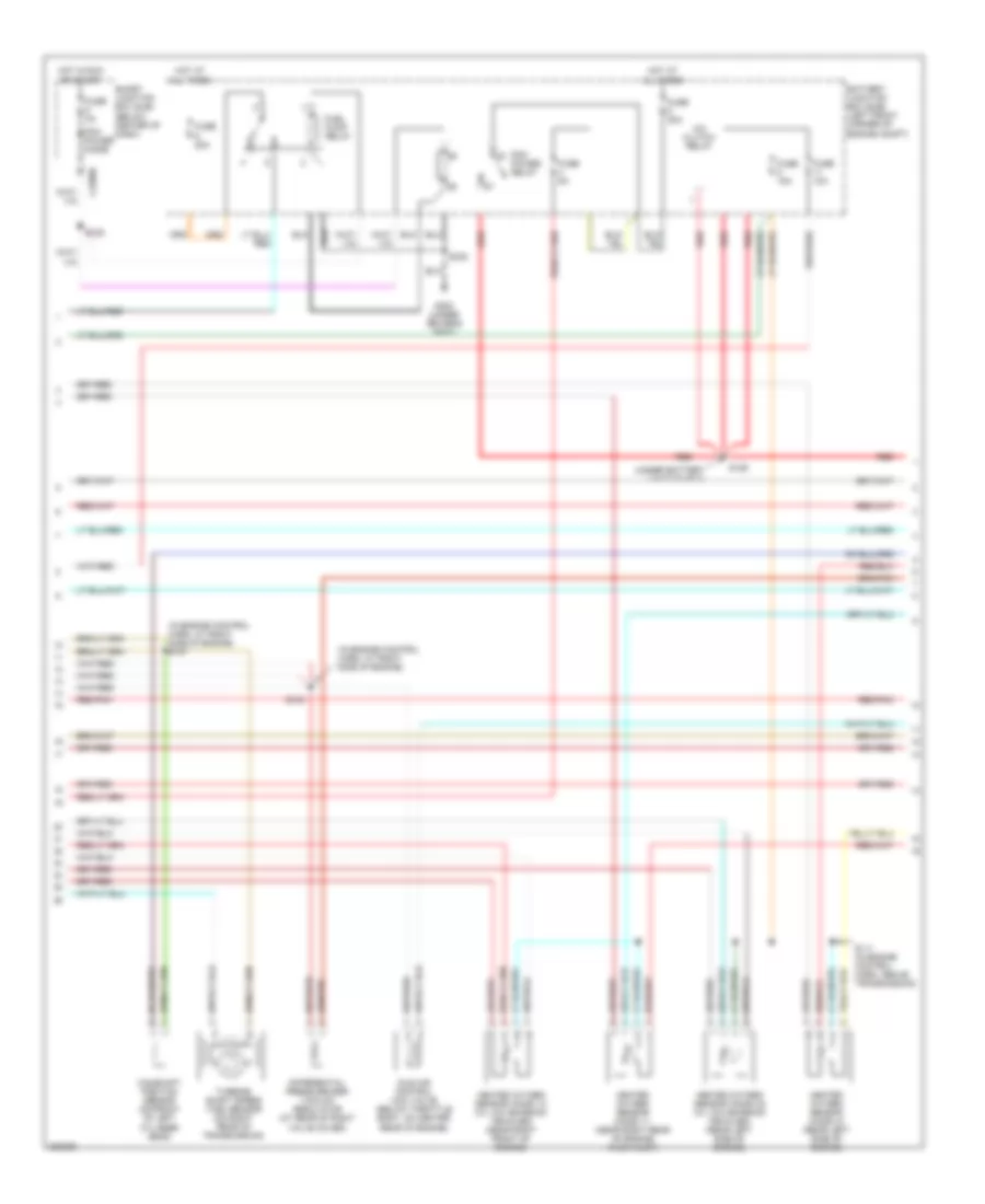 3.0L, Engine Performance Wiring Diagram (4 of 5) for Ford Escape Hybrid 2006