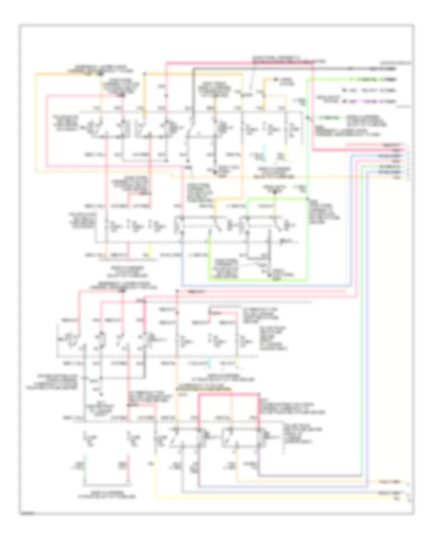 Accessory Lamps Wiring Diagram Crown Police 1 of 3 for Ford Crown Victoria LX 2010