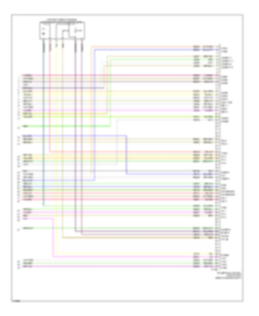 3.5L, Engine Performance Wiring Diagram (6 of 6) for Ford Flex Titanium 2011