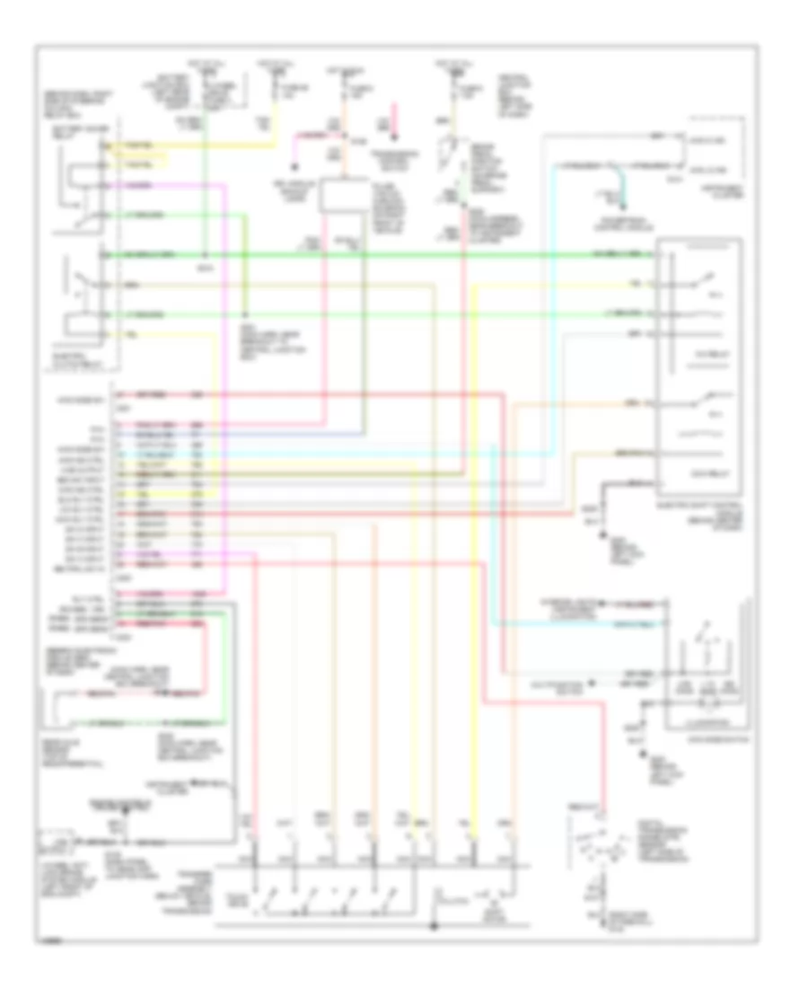 4WD Wiring Diagram for Ford Ranger 2000