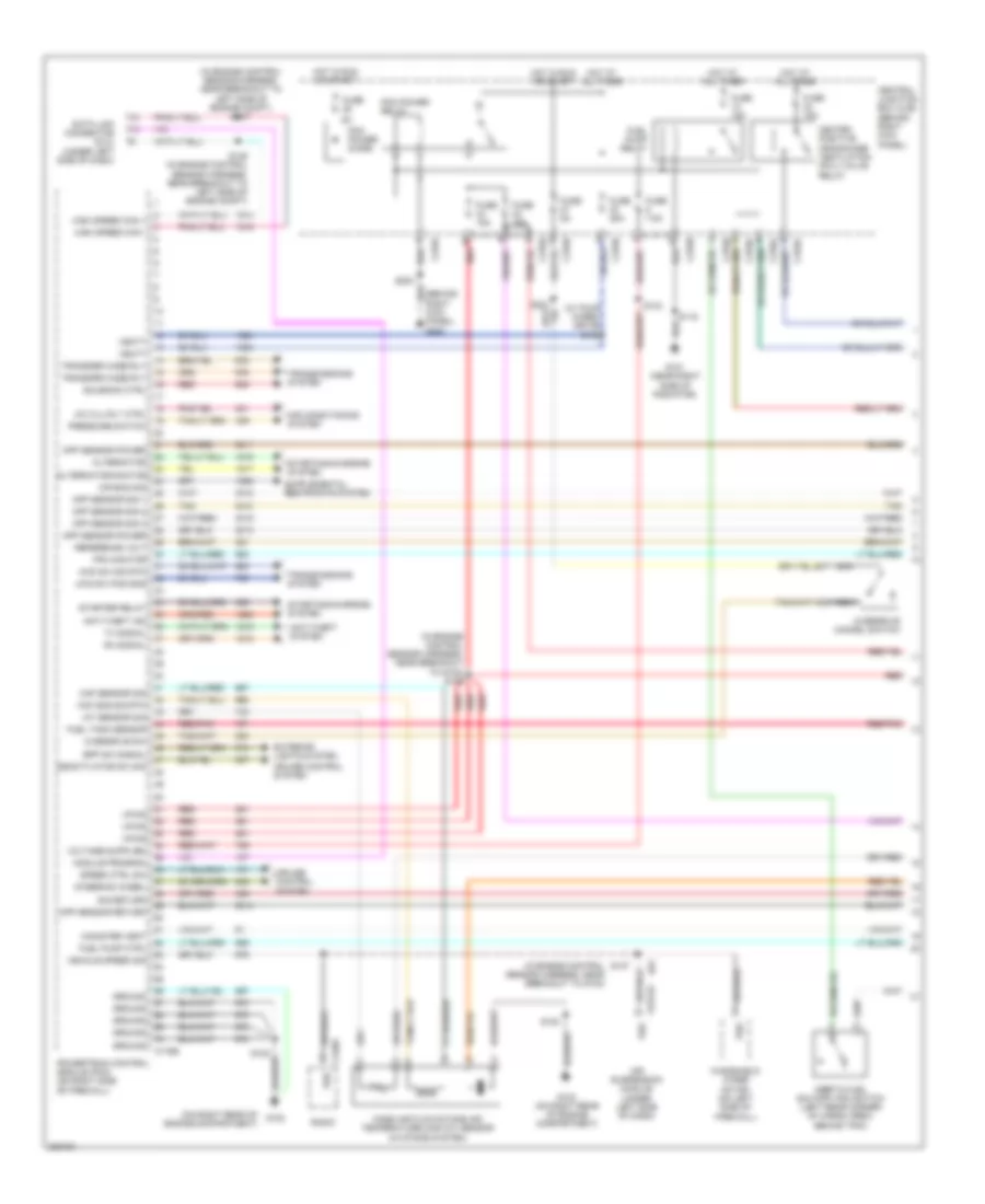 Engine Performance Wiring Diagram 1 of 5 for Ford Expedition 2006
