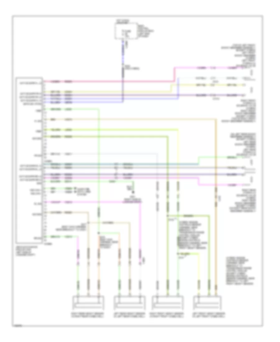 Electronic Suspension Wiring Diagram for Ford Fusion Titanium 2014