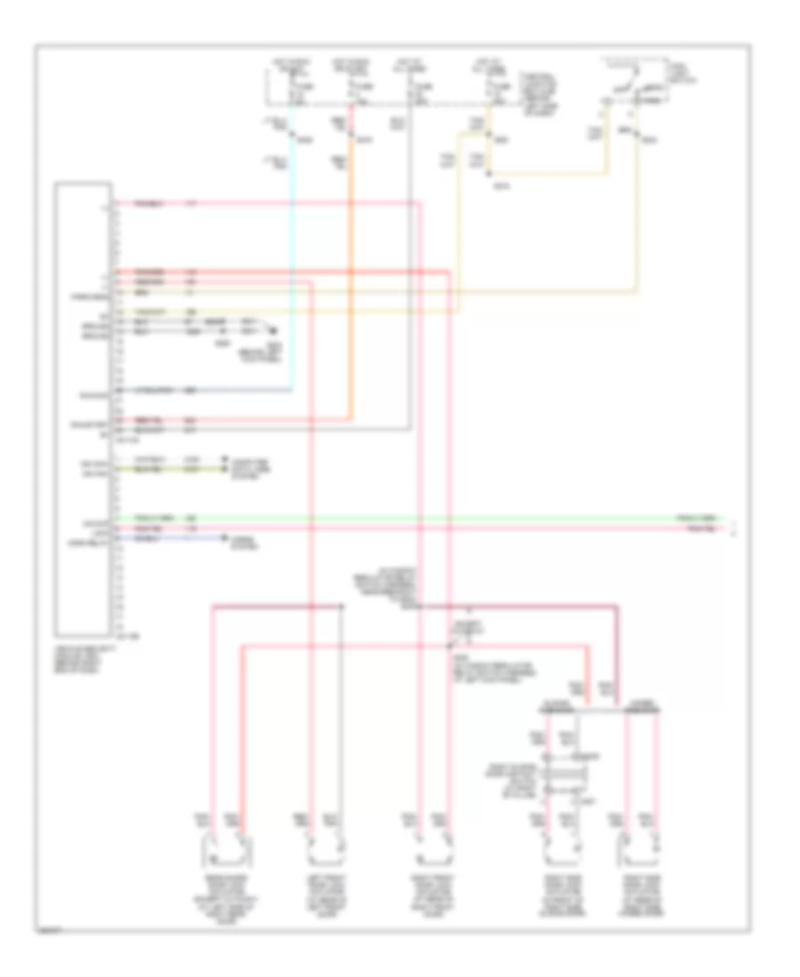 Anti theft Wiring Diagram 1 of 2 for Ford Econoline E350 Super Duty 2007