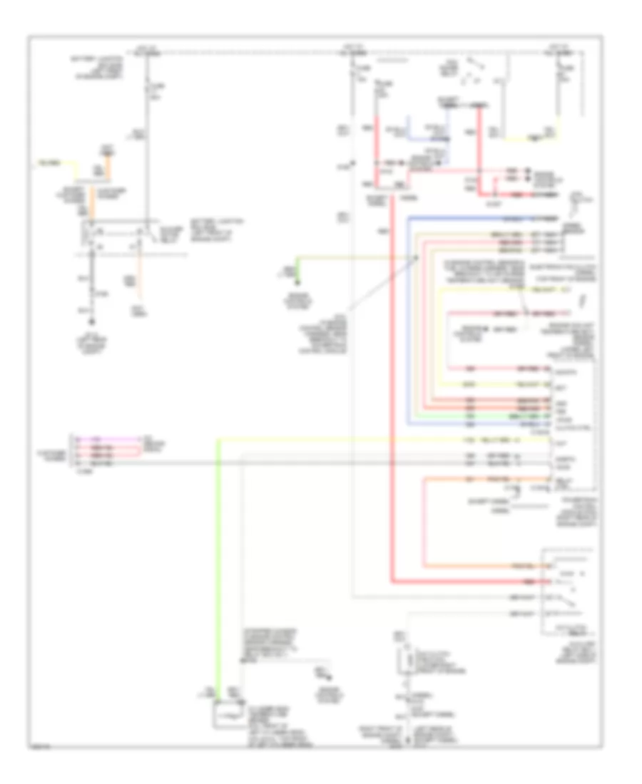 Manual AC Wiring Diagram, with Stripped Chassis (2 of 2) for Ford Cutaway E250 2008