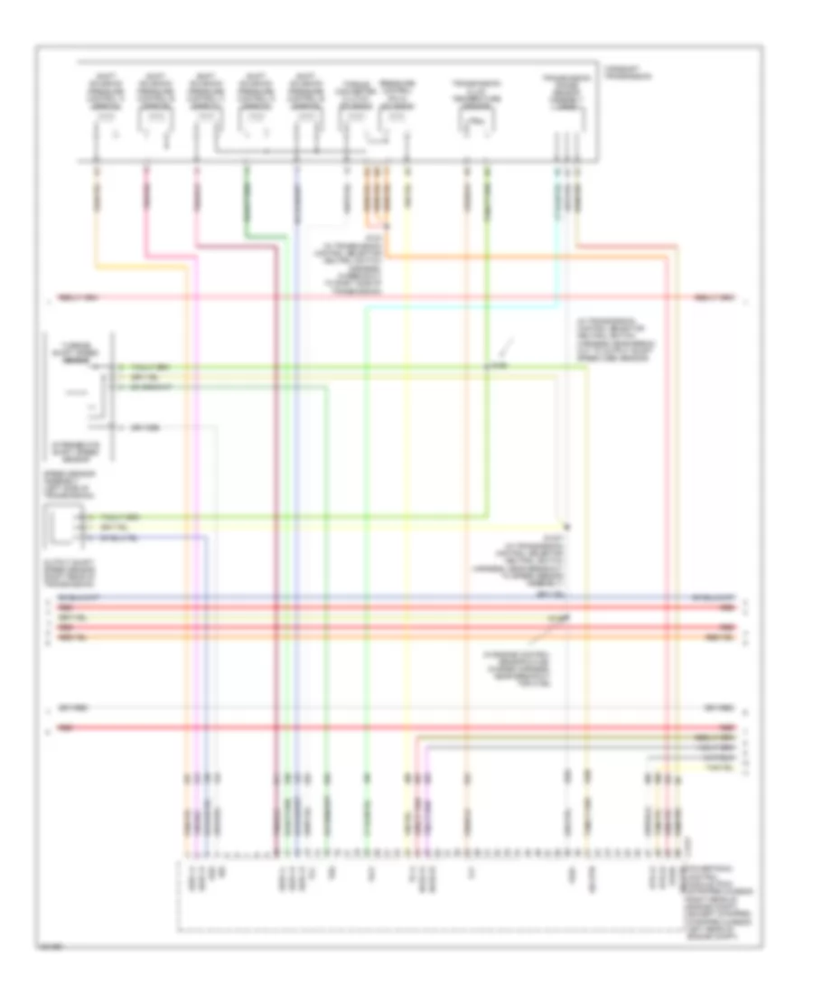 6.8L, Engine Performance Wiring Diagram (3 of 5) for Ford Cutaway E250 2008