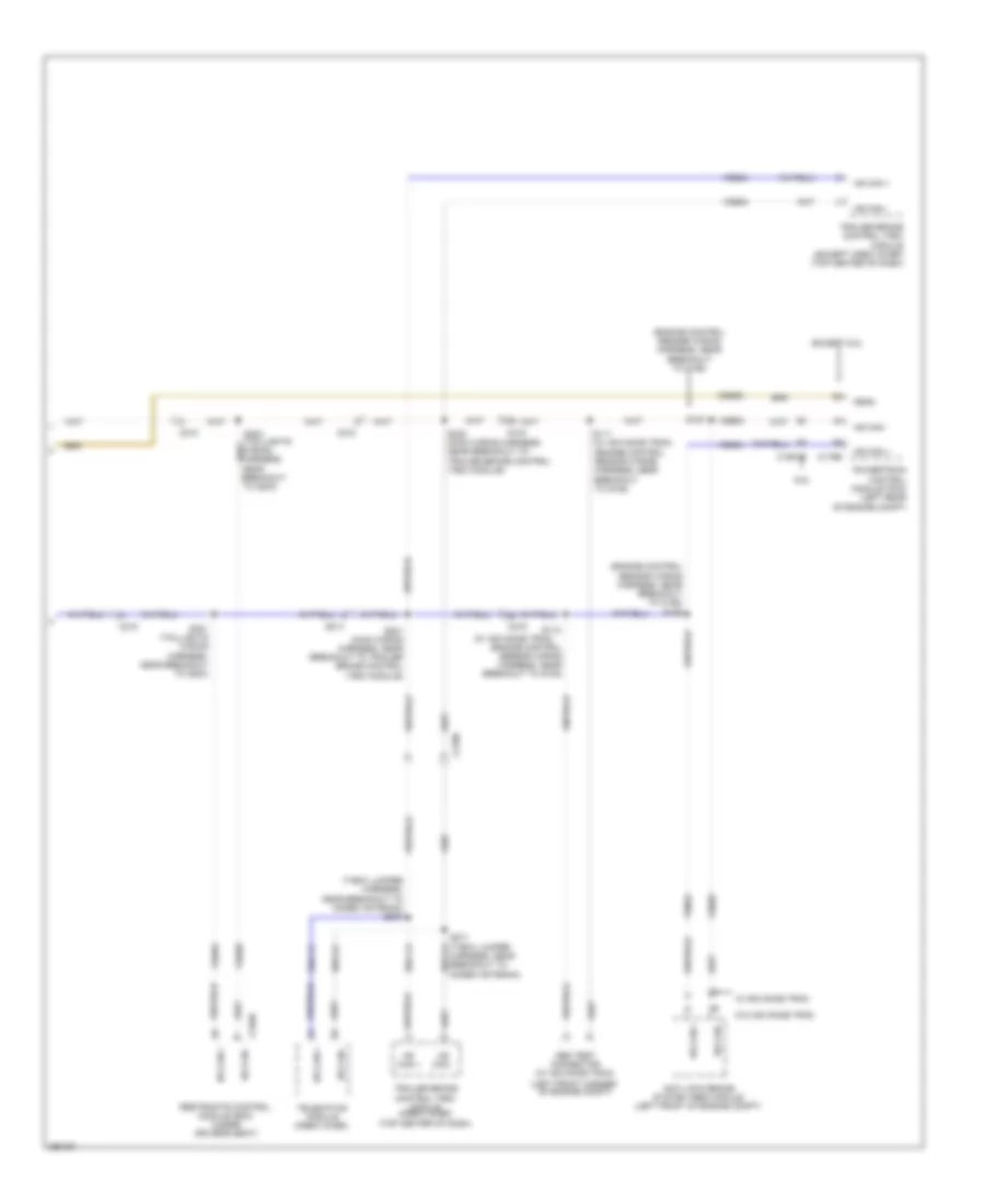 Computer Data Lines Wiring Diagram, with Navigation (2 of 2) for Ford E-150 XL 2013