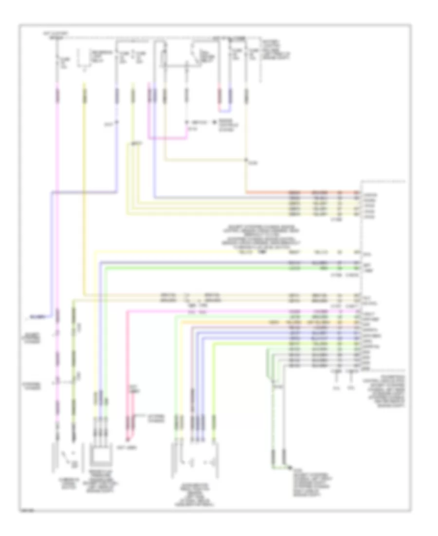 5.4L, Transmission Wiring Diagram, with Torqshift (2 of 2) for Ford E-150 XL 2013