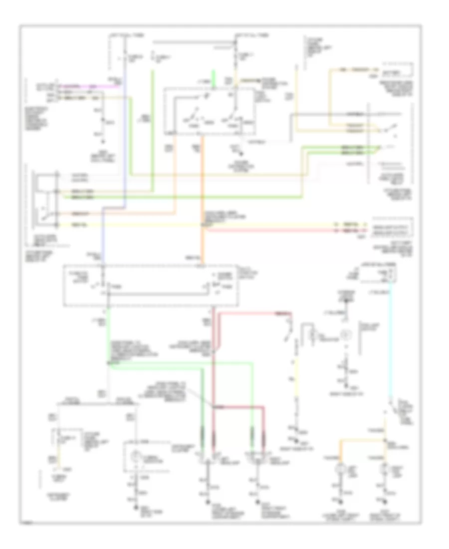 Headlight Wiring Diagram with Autolamps for Ford Windstar 1996