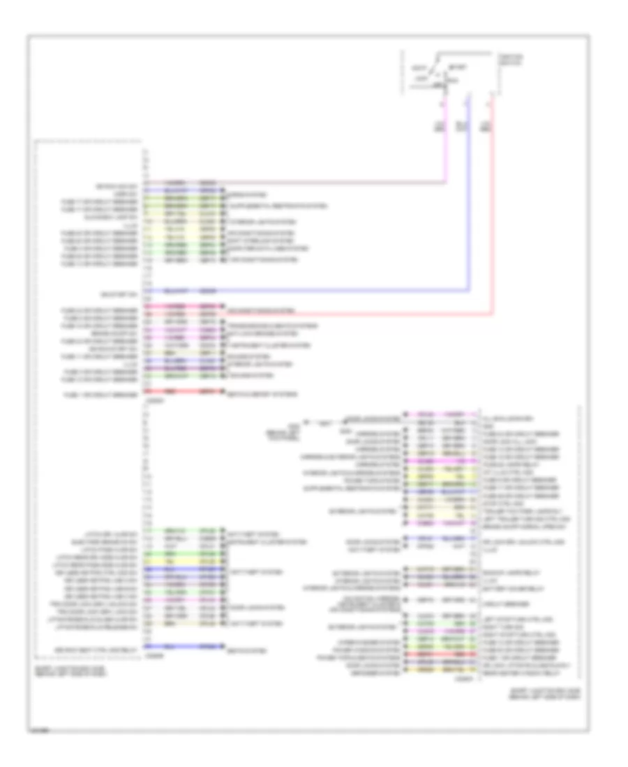 Body Control Modules Wiring Diagram 1 of 2 for Ford Explorer 2006