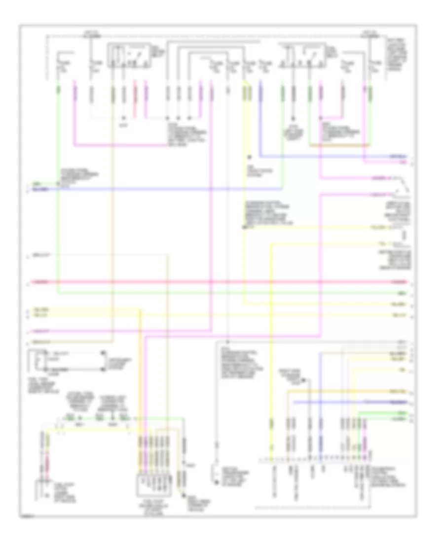 4.0L, Engine Performance Wiring Diagram (2 of 5) for Ford Explorer 2006
