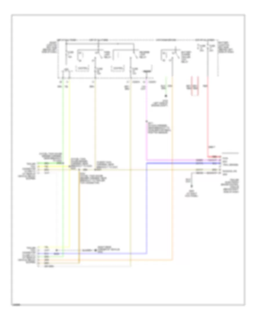 Trailer Tow Wiring Diagram, with Heavy Duty for Ford Explorer 2006