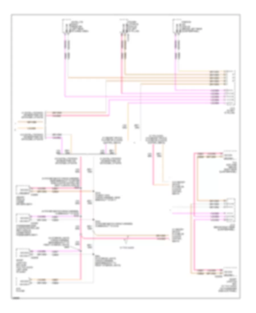 Computer Data Lines Wiring Diagram (2 of 2) for Ford Edge SE 2007