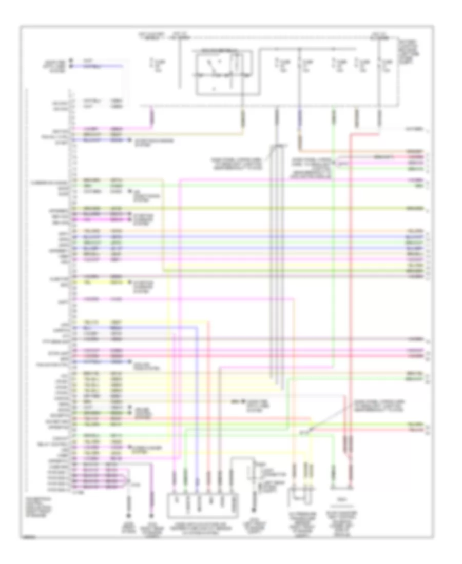 3 5L Engine Performance Wiring Diagram 1 of 5 for Ford Edge SE 2007