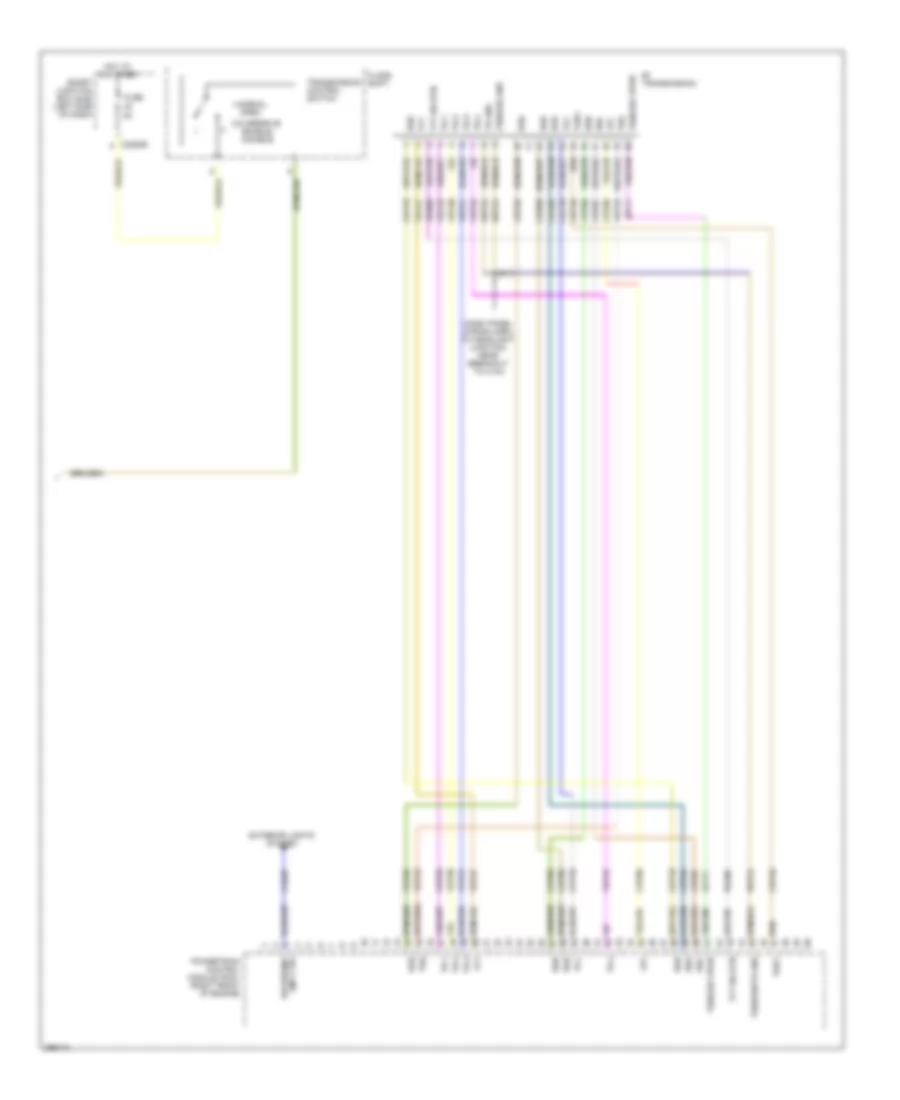 A T Wiring Diagram 2 of 2 for Ford Edge SE 2007