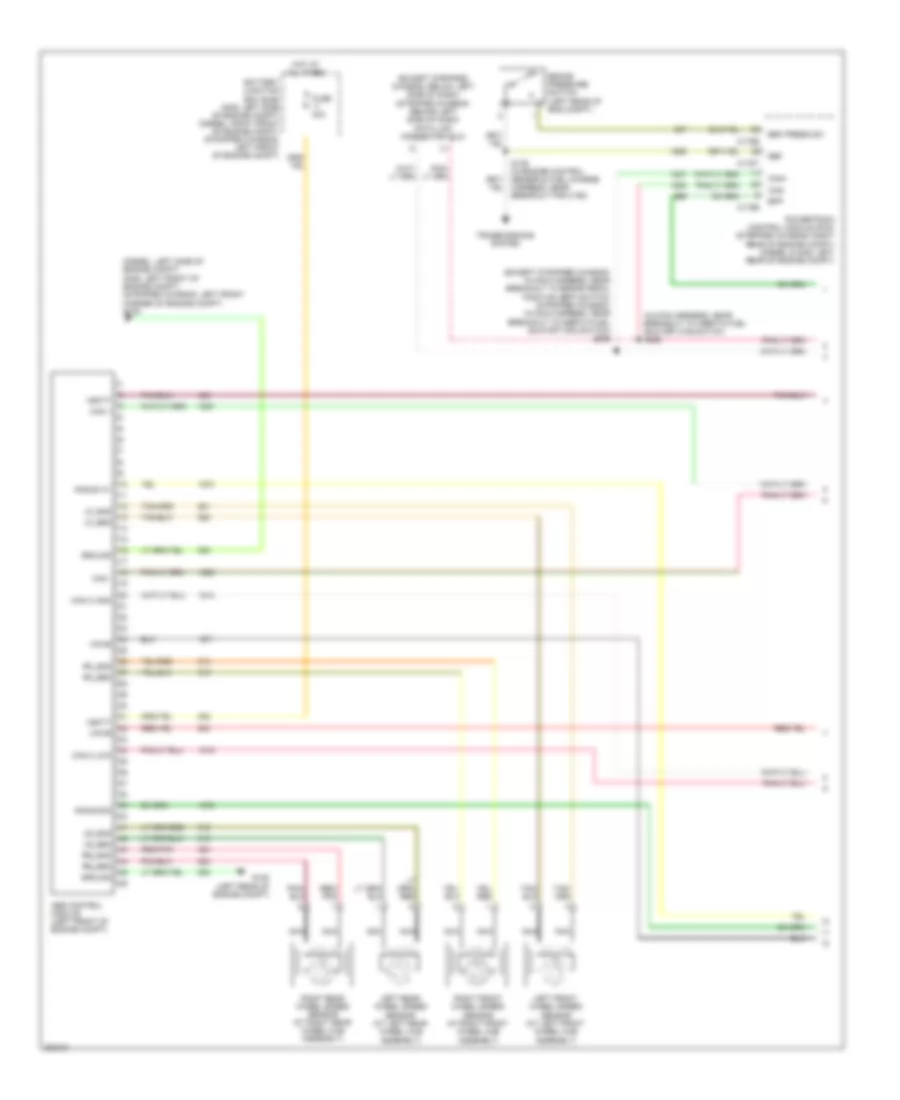 Anti lock Brakes Wiring Diagram with Stability Assist 1 of 2 for Ford Cutaway E350 Super Duty 2008