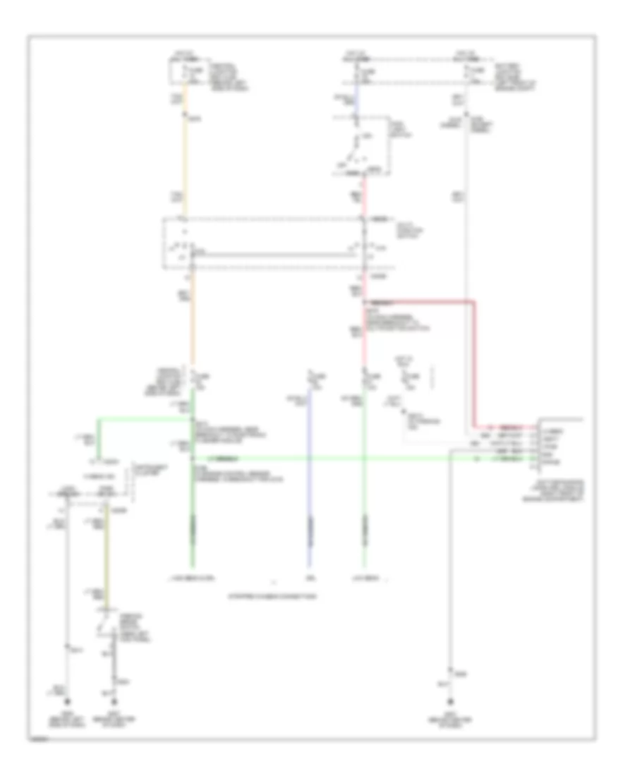 Headlights Wiring Diagram with Stripped Chassis for Ford Cutaway E350 Super Duty 2008