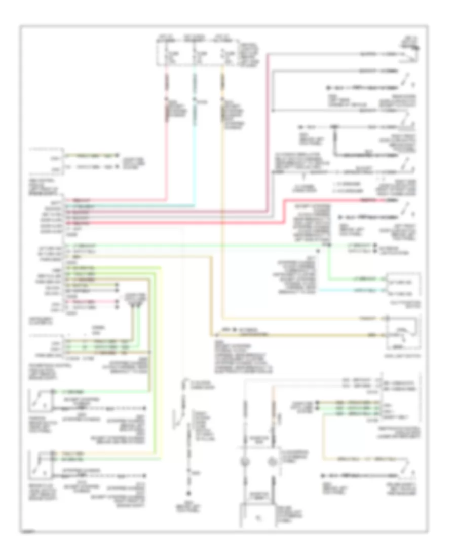 Chime Wiring Diagram for Ford Cutaway E350 Super Duty 2008
