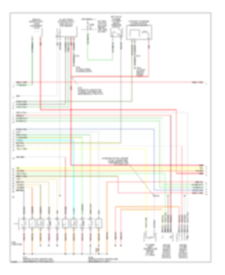 6.8L, Engine Performance Wiring Diagram (2 of 5) for Ford F450 Super Duty 2006