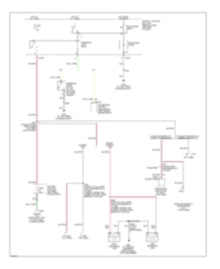 6.0L Diesel, Back-up Lamps Wiring Diagram for Ford F450 Super Duty 2006