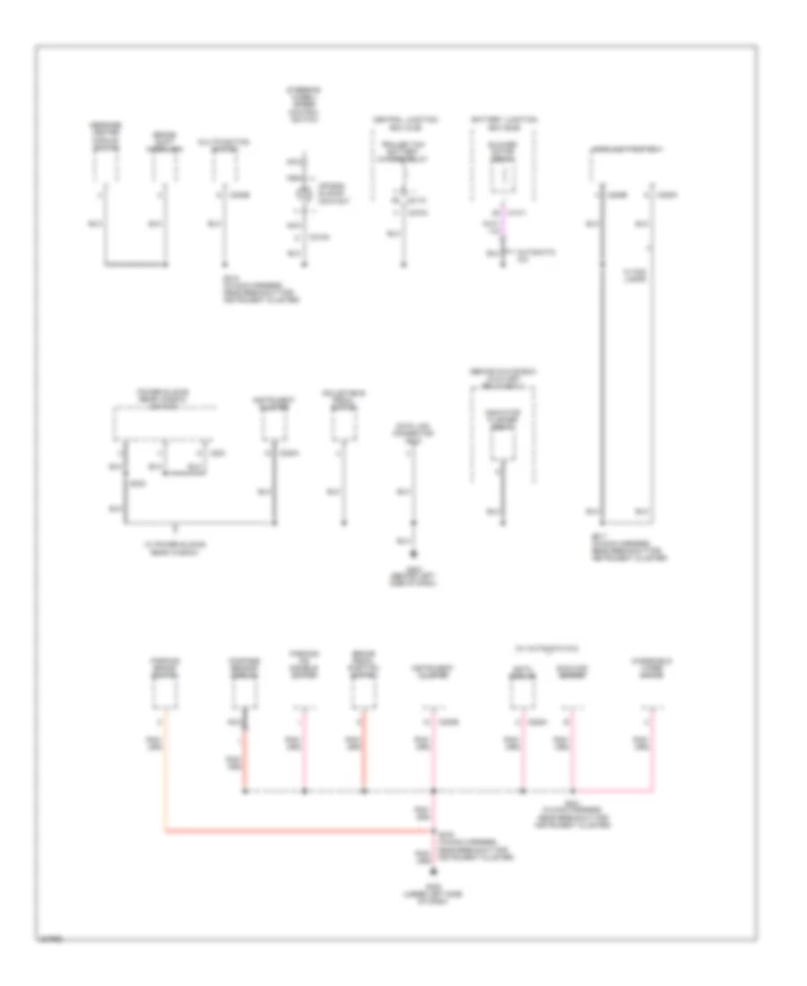 Ground Distribution Wiring Diagram 2 of 7 for Ford F450 Super Duty 2006