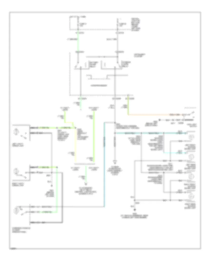 Courtesy Lamps Wiring Diagram 1 of 3 for Ford F450 Super Duty 2006