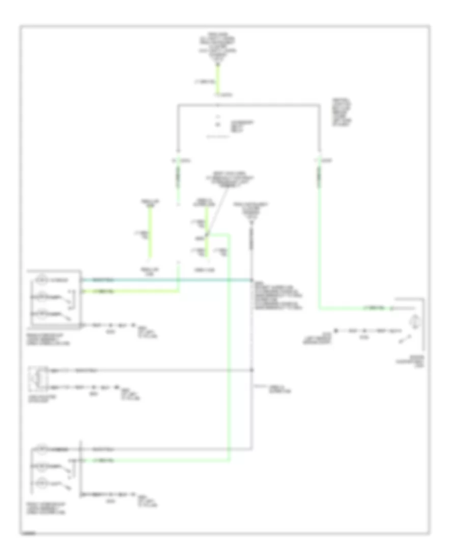 Courtesy Lamps Wiring Diagram 2 of 3 for Ford F450 Super Duty 2006