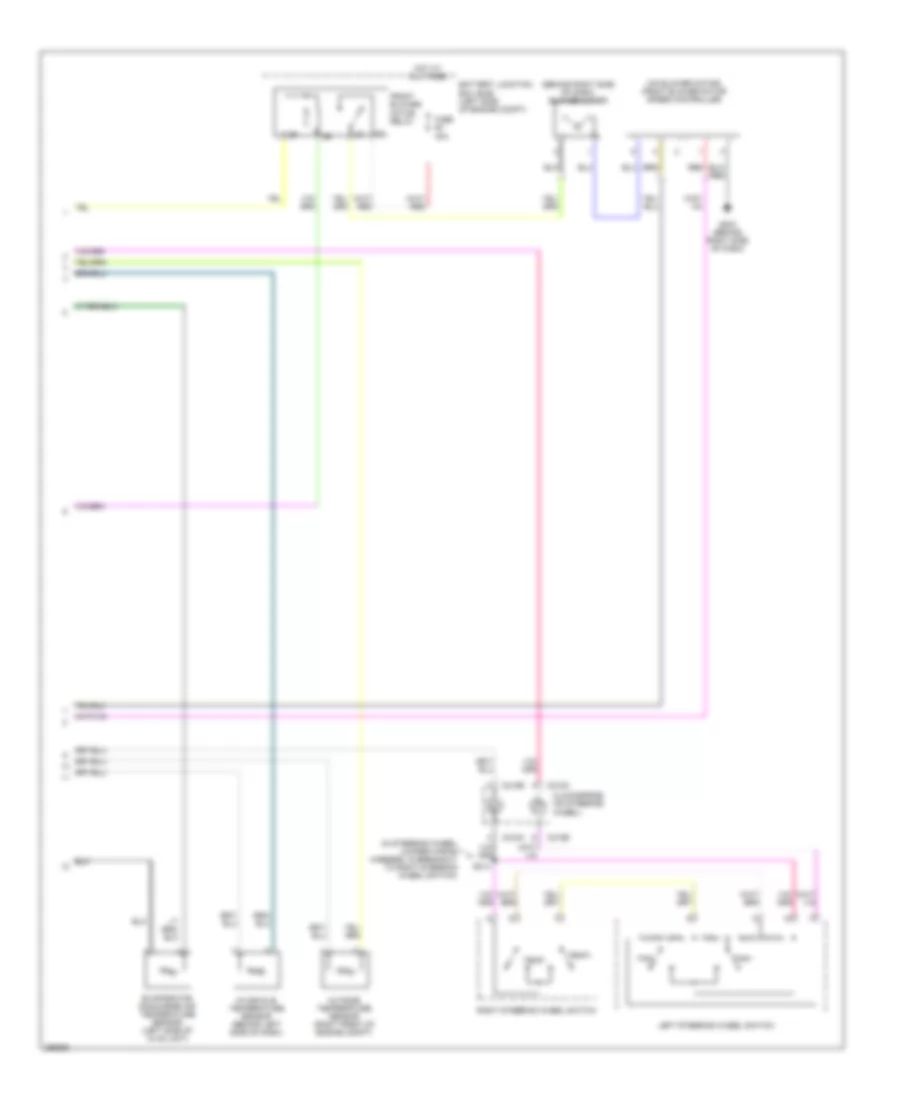Automatic AC Wiring Diagram (2 of 3) for Ford Edge SEL 2007