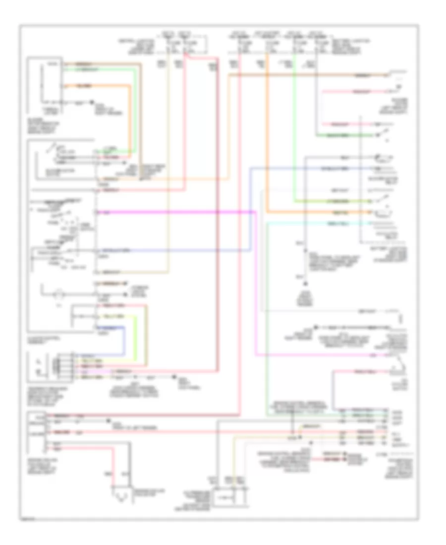 Manual AC Wiring Diagram for Ford Crown Victoria Police Interceptor 2010