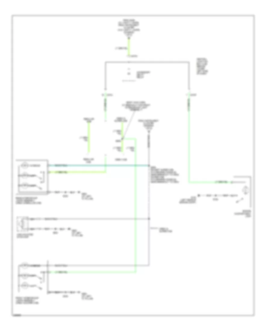 Courtesy Lamps Wiring Diagram 2 of 3 for Ford F550 Super Duty 2006