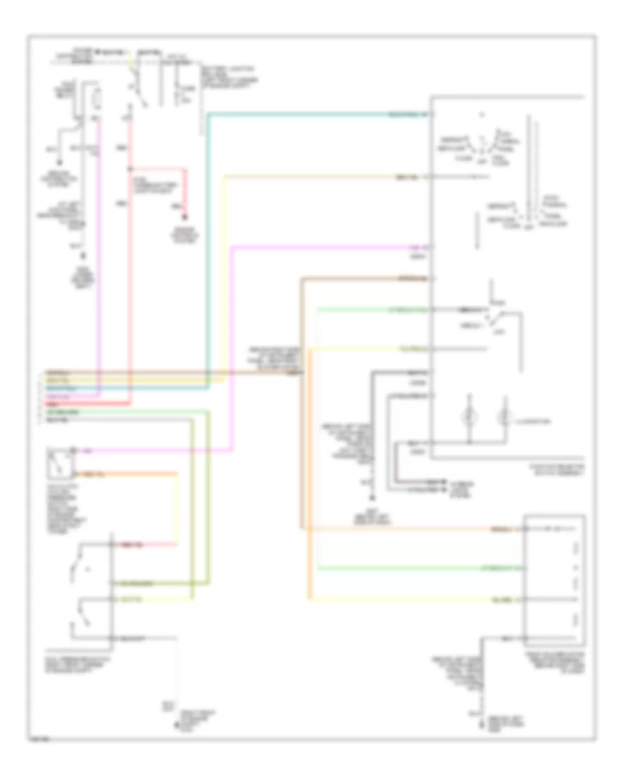 3 0L Manual A C Wiring Diagram 2 of 2 for Ford Escape 2007