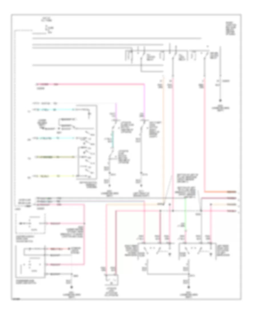 Forced Entry Wiring Diagram Hybrid 1 of 2 for Ford Escape 2007