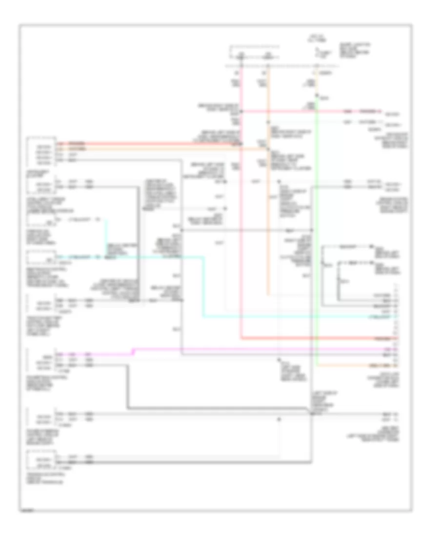 Computer Data Lines Wiring Diagram Hybrid for Ford Escape 2007